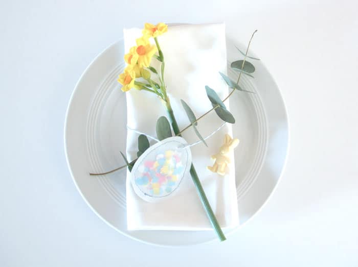 1632484137 89 Make cute Easter table decorations Easy Easter egg Easter - Make cute Easter table decorations> Easy Easter egg & Easter bunny DIY
