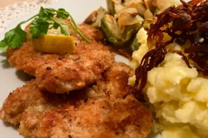Schnitzel with Brussels Sprouts Recipe